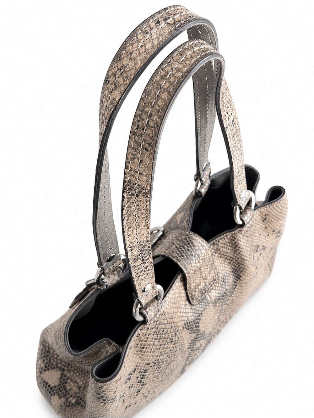 Coach - Soho Python Embossed Carryall Shoulder Bag - Gem
